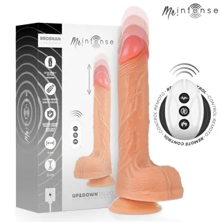 Vibromasseur Brosnan Réaliste Multifonctionnel avec Vibration, Mr Intense
