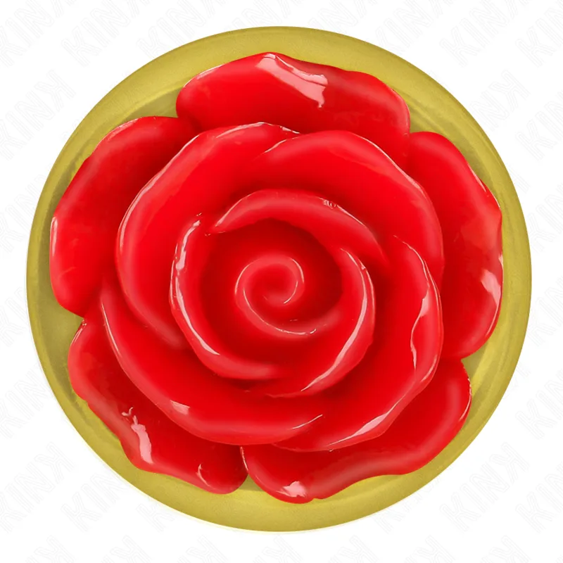 Plug Anal Or Rose Rouge Taille S Kink