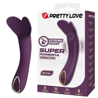 Vibromasseur Rechargeable Kenyell 10 Fonctions Violet Pretty Love