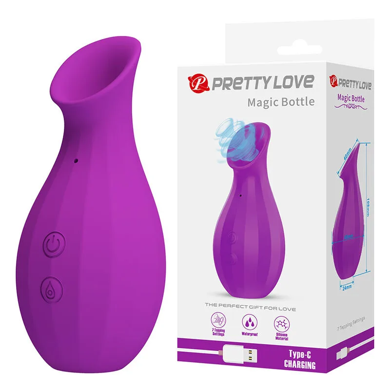 Bouteille Magique Stimulateur Clitorial à Succion Pretty Love