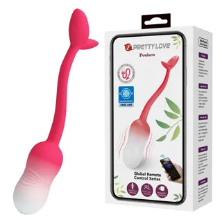 Oeuf Vibrant Contrôlable par Application Pulsen 12 Pretty Love modèle 2