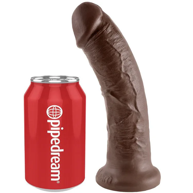 Gode Marron 20,3 cm King Cock