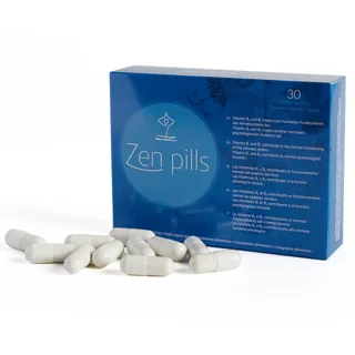 Gélules Zen Pills pour Réduire L'anxiété 500 Cosmetics complements