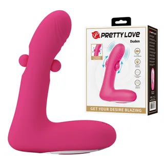Duden Vibromasseur en Silicone Rechargeable 12 Modes de