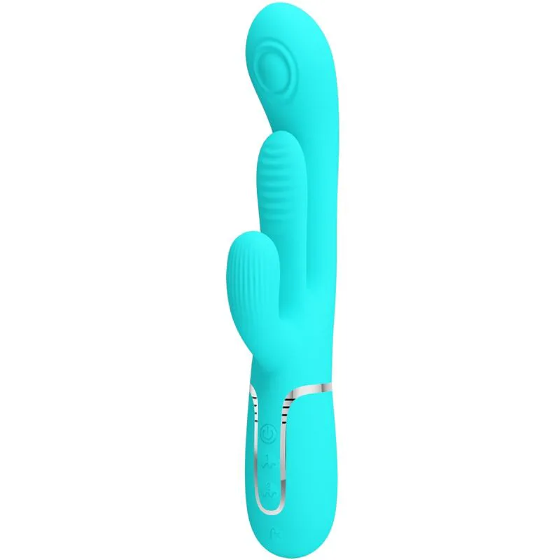 Shania Triple Rabbit Vibromasseur Multifonction 3 en 1 Pretty Love