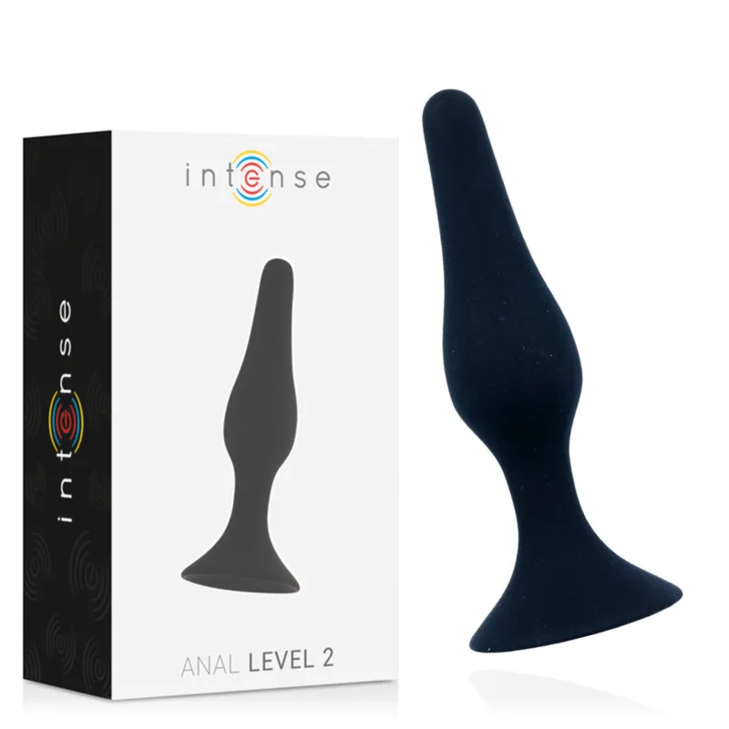 Plug anal Nal Niveau 2 11,5 cm Noir Intense
