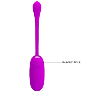 Œuf Vibrant Julius Pretty Love - accessoires fournis - Violet