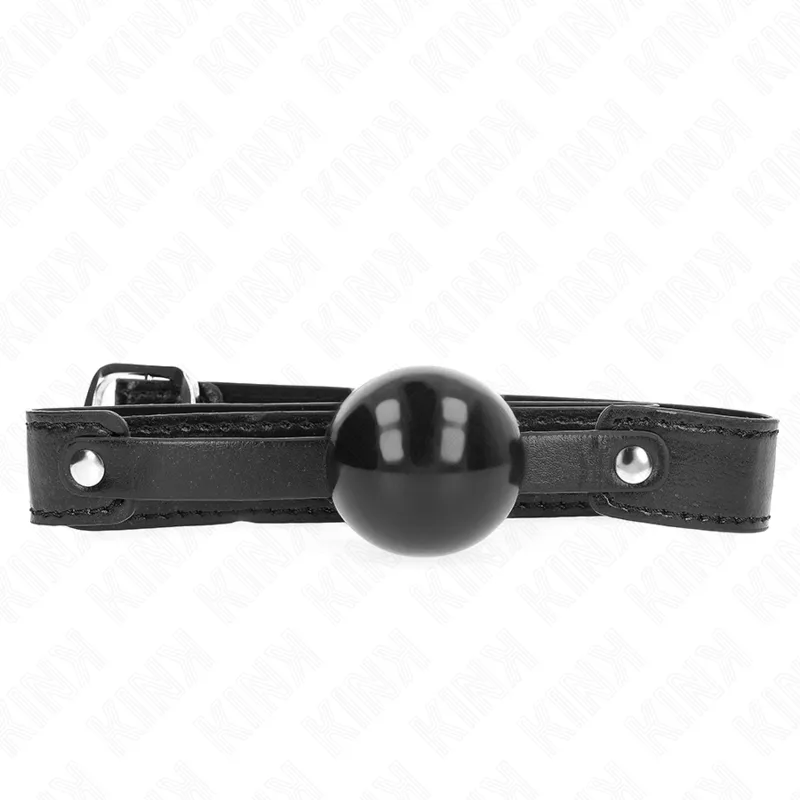 Balle TPE Souple 4 CM Bâillon Modèle 2 65 X 2,5 CM Kink bâillon