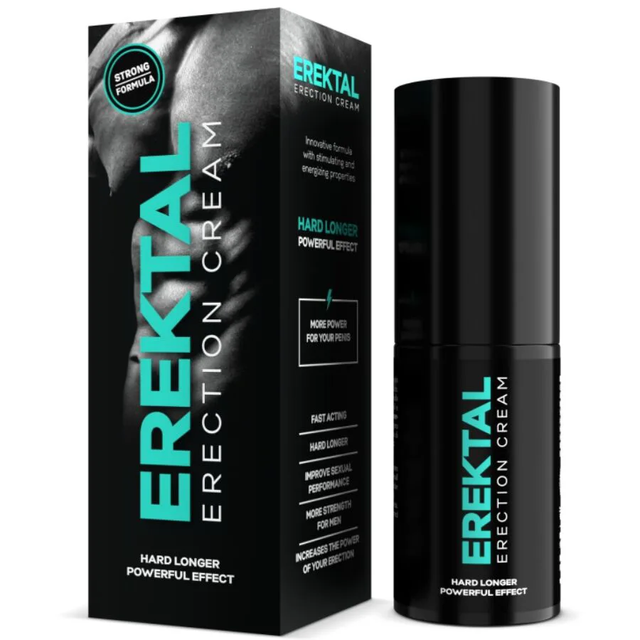 Aphrodisiaque Crème Dérection Erektal 30 ml Intimateline