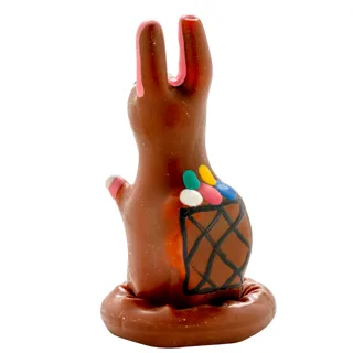 Lapin de Pâques : préservatif fantaisie peint à la main Condomerie, objet décoratif