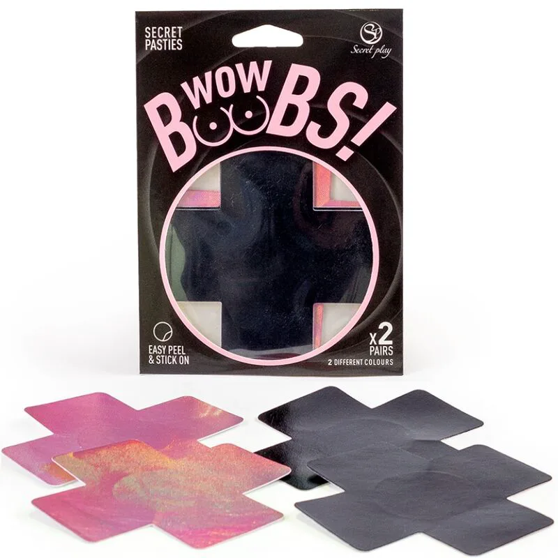 Wow Seins! X Couvre-mametaux Secret Play lingerie