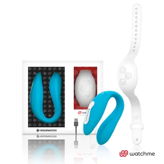 Watchme Vibromasseur Double Technologie Indigo/neige Wearwatch