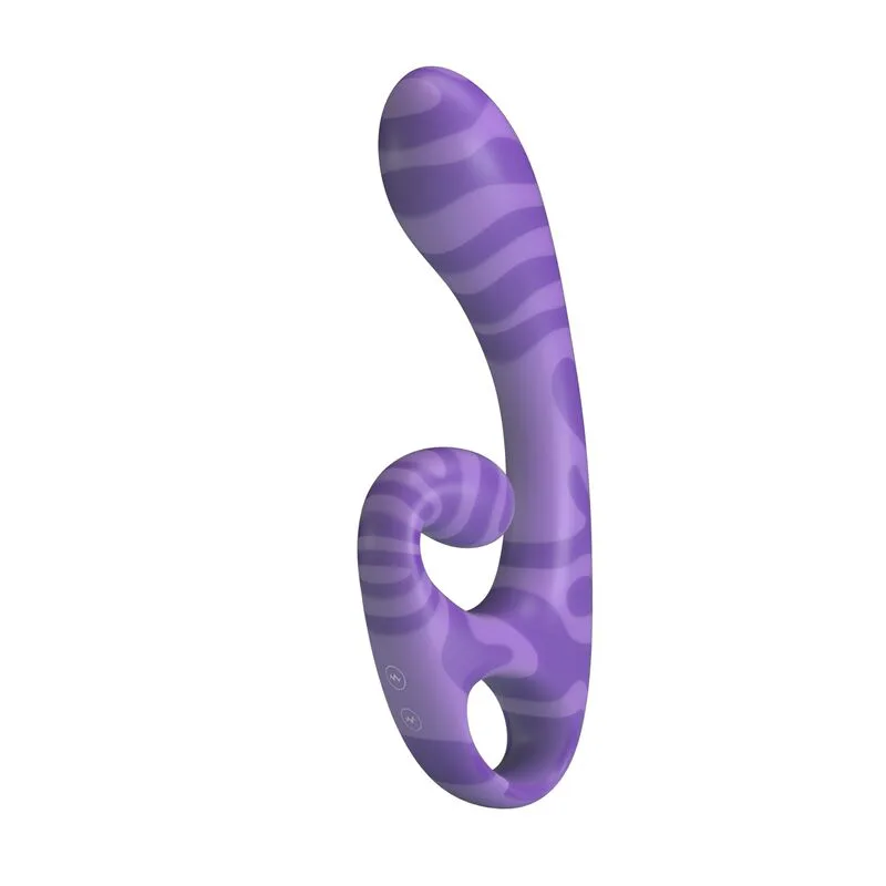 Vibromasseur Double Embout avec Poignée 19 cm Ø 3,5 cm Pretty Love