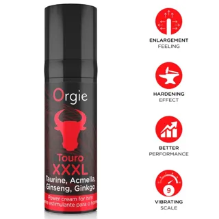 Crème Augmentateur et Agrandisseur de Érection Touro XXXL Orgie crème aphrodisiaque homme