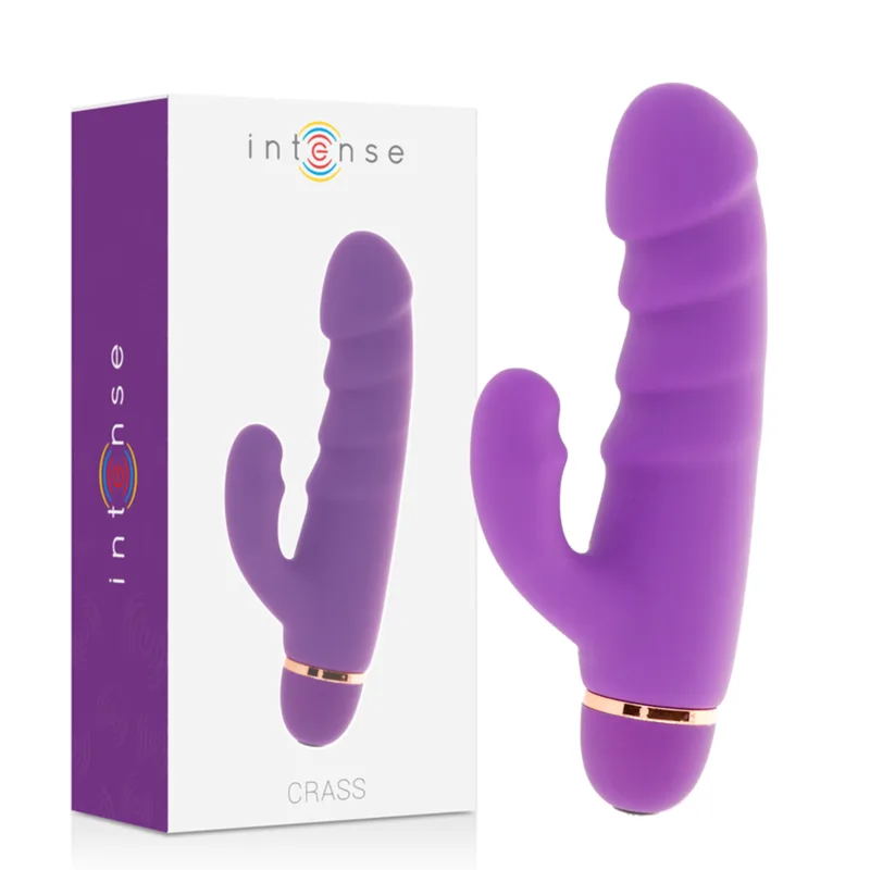 Vibromasseur Crass 20 Vitesses Silicone Lilas Intense