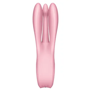 Stimulateur clitoridien Vibromasseur Threesome 1 Rose Satisfyer