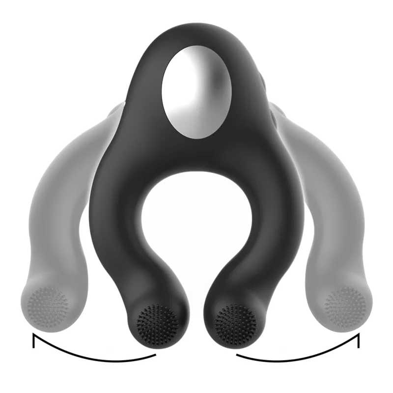 Vibromasseur Black&silver
