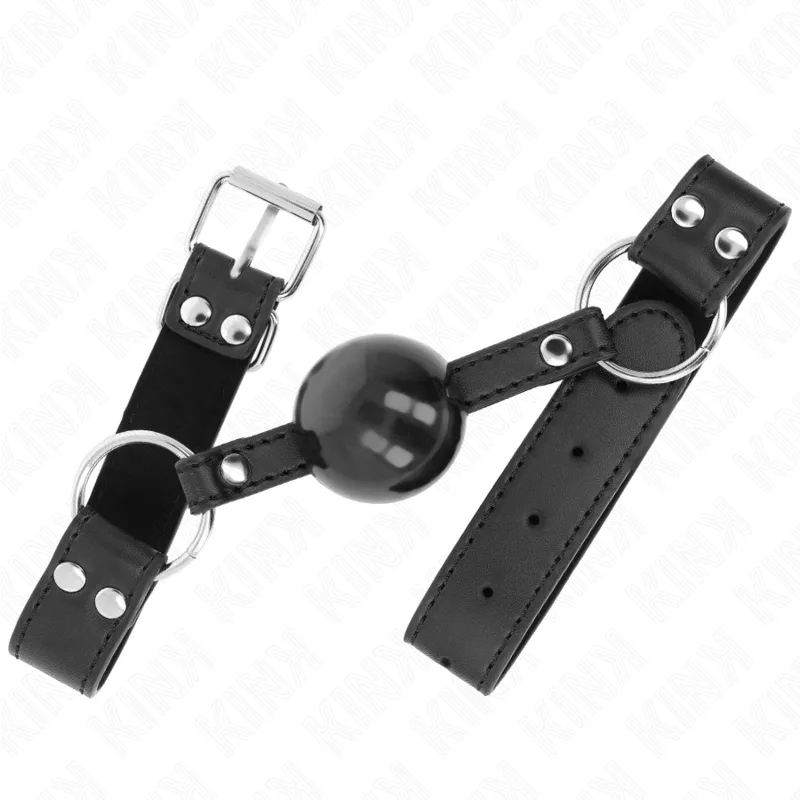 Bâton Bille Souple et Solide 4 CM avec Sangle en Cuir 62 Kink bâillon