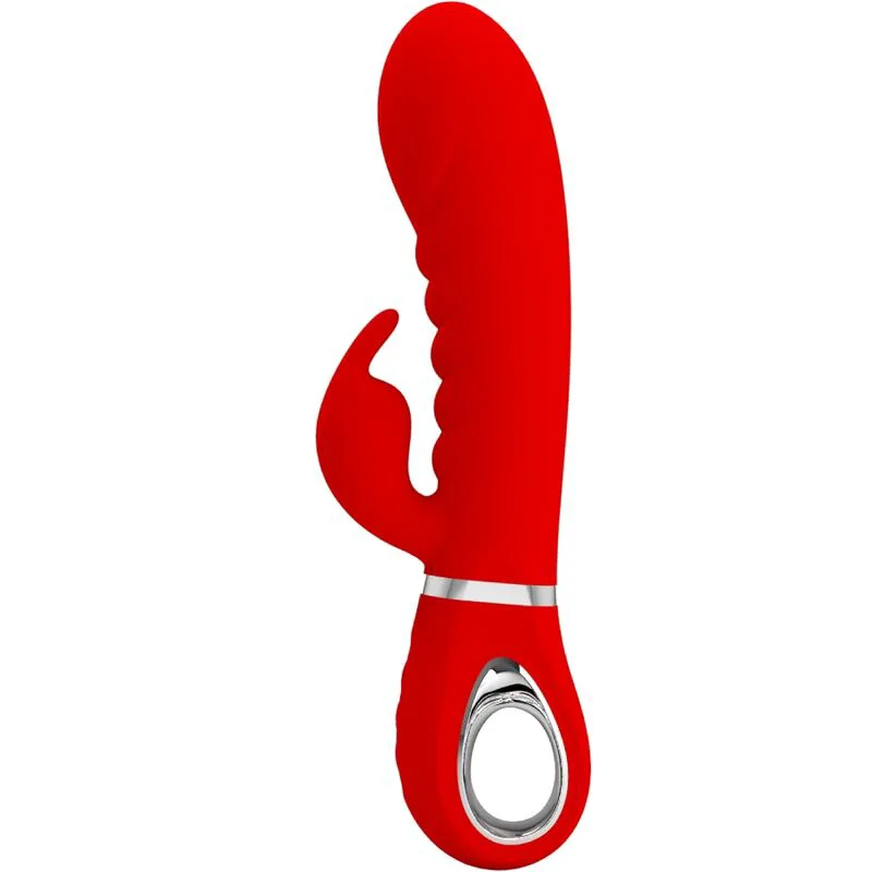 Vibromasseur Multifonction G-spot Prescott Rouge Pretty Love