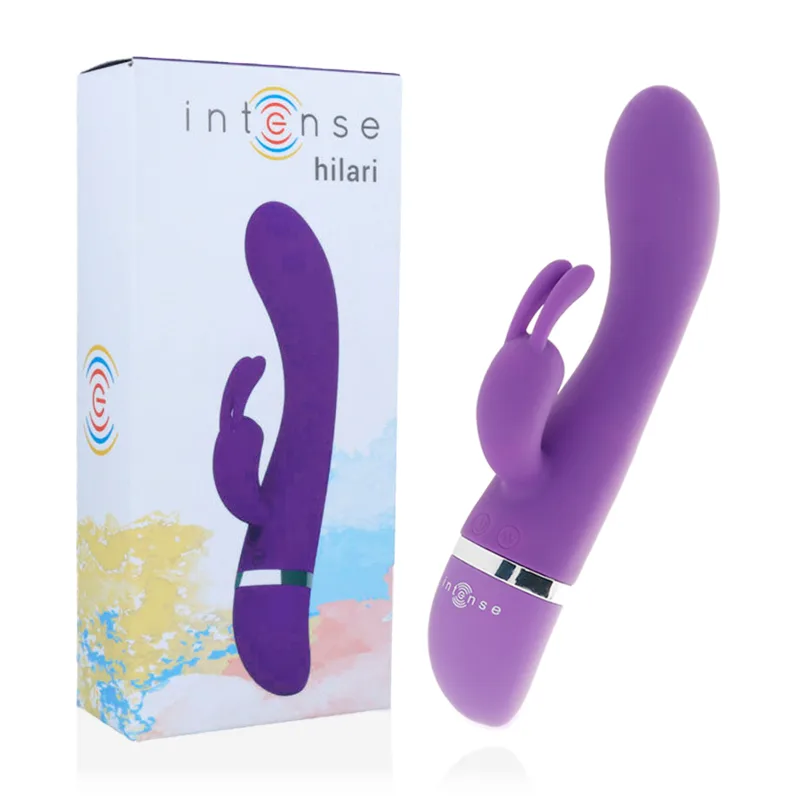 Vibromasseur Hilari Lilas Silicone Luxe Intense