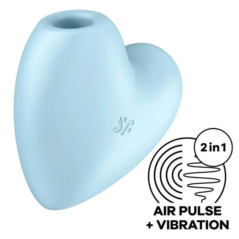 Cutie Heart Stimulateur et Vibromasseur de Pulse D'air Satisfyer rose stimulateur clitoridien