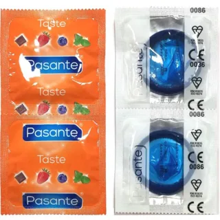 Préservatifs Saveur Bleuet Sac 144 Unités Pasante
