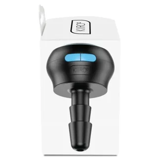 Kiiroo Control équipée de l'adaptateur, devant sa boîte