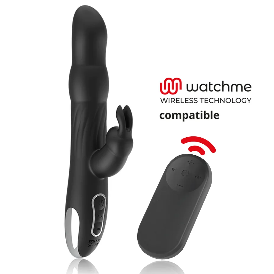 Moebius Vibromasseur Rabbit et Rotatif + Télécommande Brilly Glam
