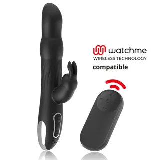 Moebius Vibromasseur Rabbit et Rotatif + Télécommande Brilly Glam