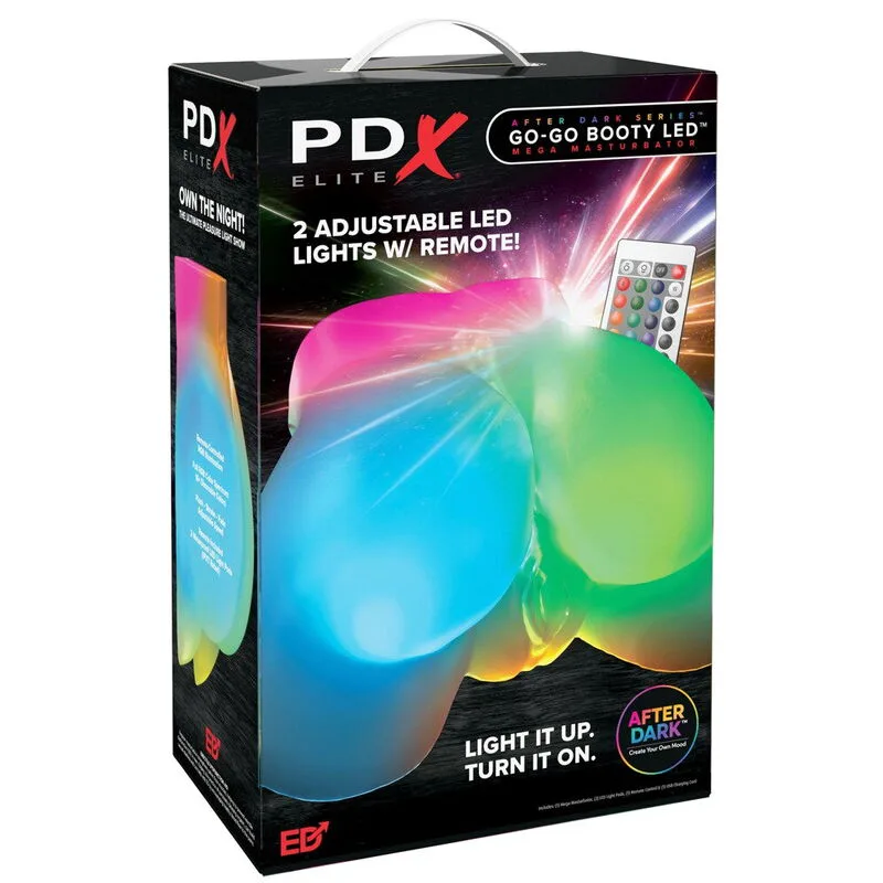 Masturbateur Masculin Méga Illuminé à LED Go-go Booty Pdx Elite