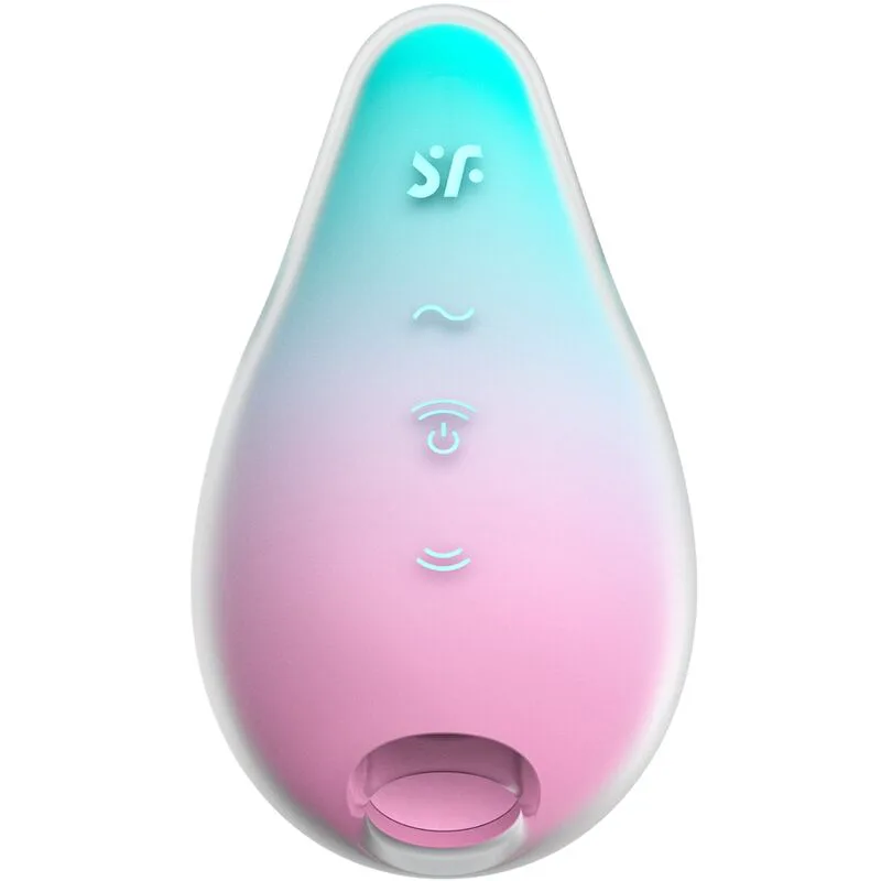 Mermaid Vibes Stimulateur & Vibromasseur Menthe et Rose Satisfyer