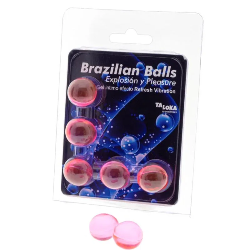 Lubrifiant à base d'eau Balles Brésiliennes Refresh Effet Taloka