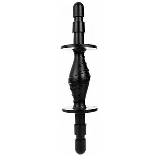 Gode Double Pénétracion Noir Hung System