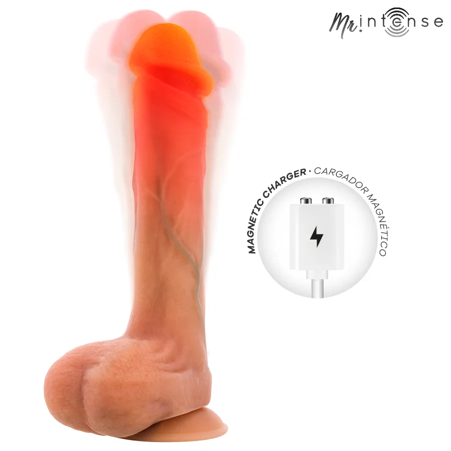 Bradley Gode Vibrant en Silicone avec Effet Chauffant