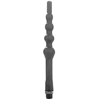 Douche Anal en Perles Silicone 27 CM All Black sextoy anal