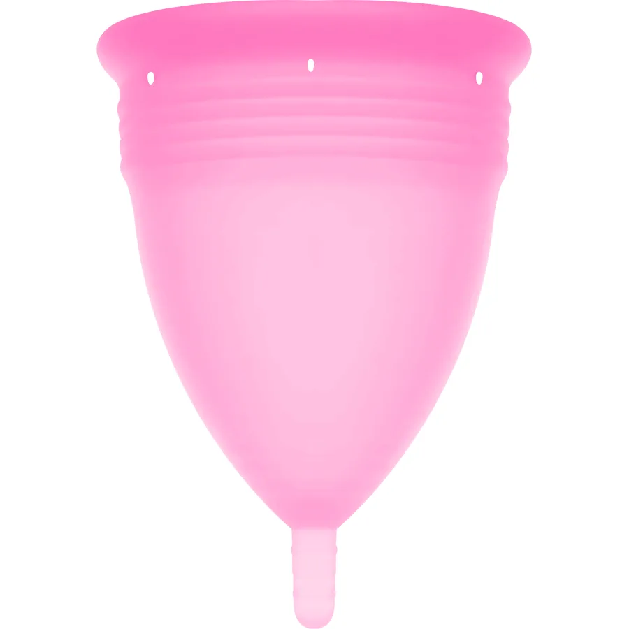 Coupe Menstruelle en Silicone Fda Rose - Taille L Stercup rose bien etre