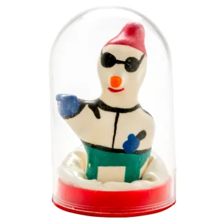 Préservatifs Fantaisie Peints à la Main Snowboarder XL Condomerie