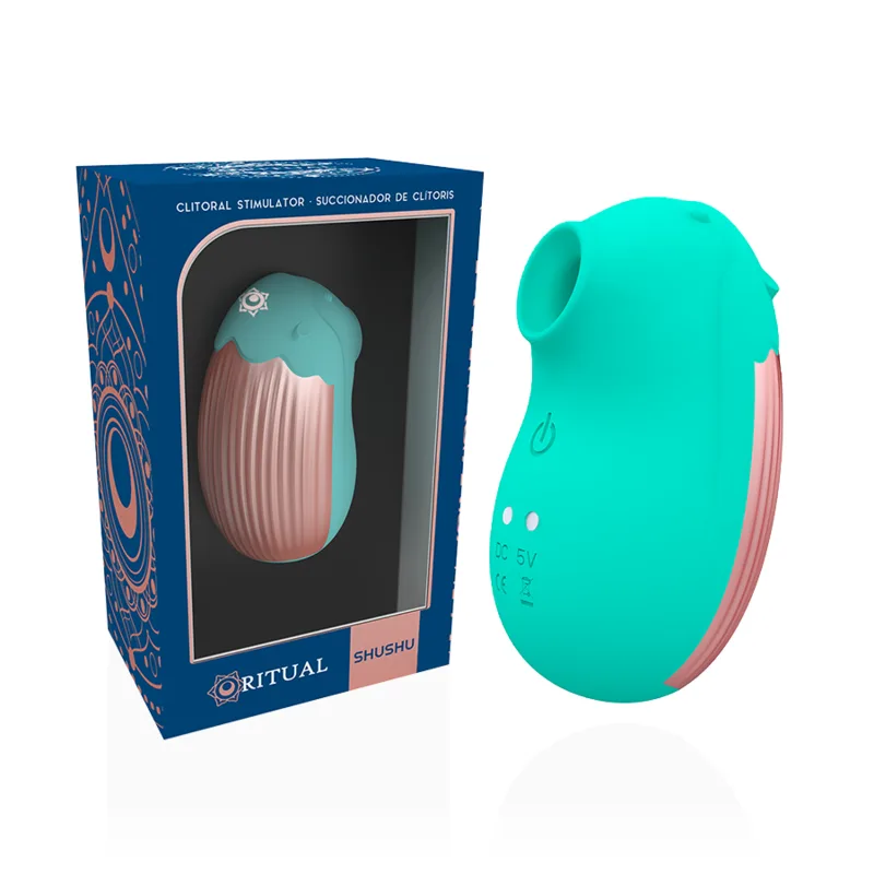 Vibromasseur Shushu 2.0 Nouvelle Génération Clitoral Aqua Rithual