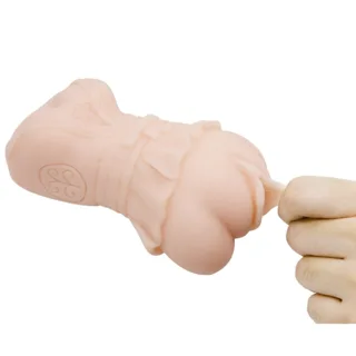 Vibromasseur Masturbadeur Vagin Peau d'Eau avec Balles Crazy Bull