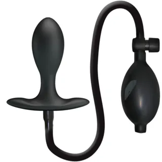 Plug Anal Gonflable Noir Pretty Love