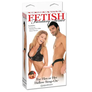 Gode Harnais Creux Réglable Chair Ceinture 15 cm Fetish Fantasy