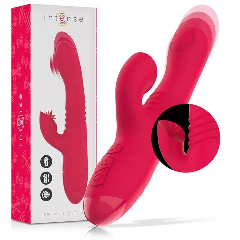 Vibromasseur Up & Down Rechargeable Multifonction Dua Intense
