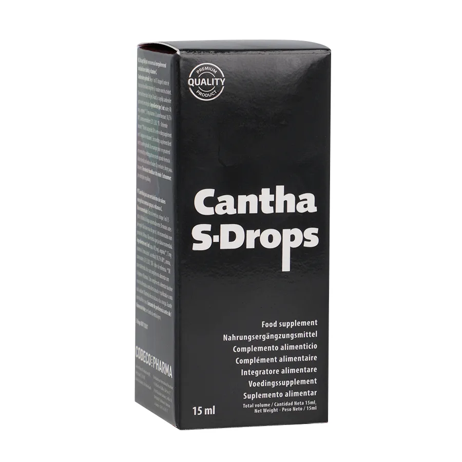 Cantha S-drops 15 ML - Ouest Cobeco complements