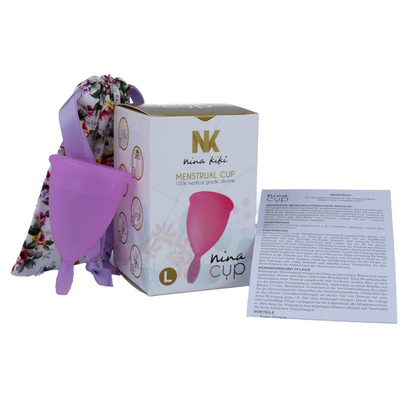 Coupe Menstruelle Violet - Taille L Nina Kikí violet bien etre