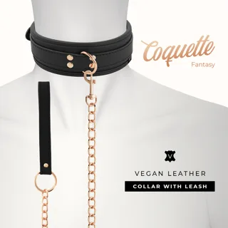 Collier BDSM en cuir