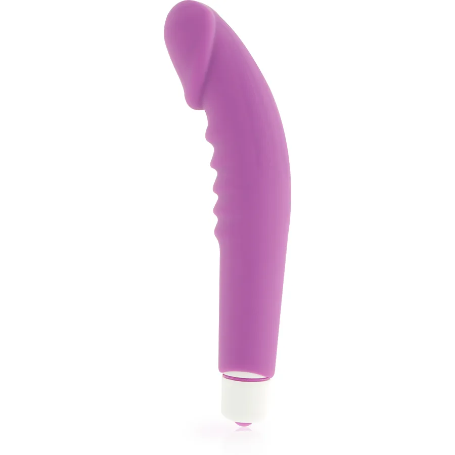 Vibromasseur Réaliste Pleasure Violet Silicone Dolce Vita