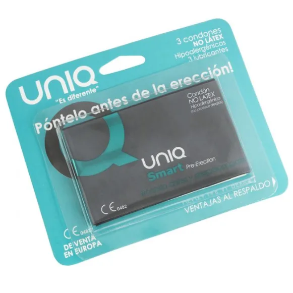 Smart Sans Latex Pre-erection Préservatifs 3 Unités Uniq