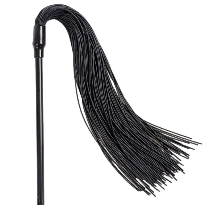 Duster + Fouet Noir Secret Play noir fouet & martinet
