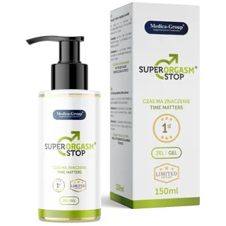 Aphrodisiaque Super Orgasm Stop Gel Intime pour Hommes 150 ml Medica Group