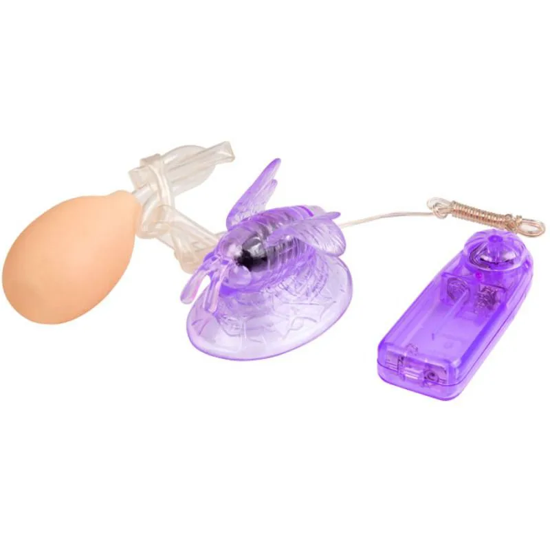 Stimulateur clitoridien Papillon Vibrant de Stimulation Clitoris Lilas Baile